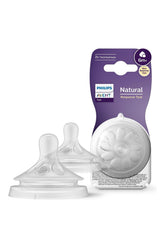 Philips Avent Doğal Tepkili 2'li Biberon Emziği 6 Numara 6+ Ay